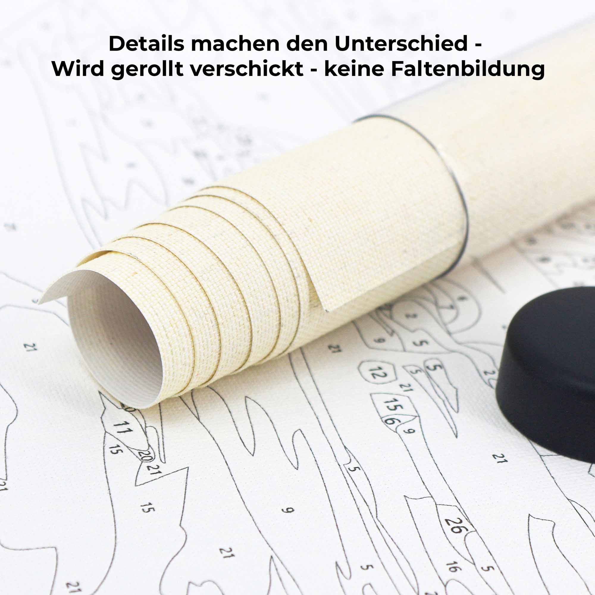 DIY Malen nach Zahlen Set-Stolz im Blütenmeer - | Exklusive Malen nach Zahlen, 3D DIY Malen nach Zahlen Set-Stolz im Blütenmeer - | Exklusive Malen nach Zahlen, 3D