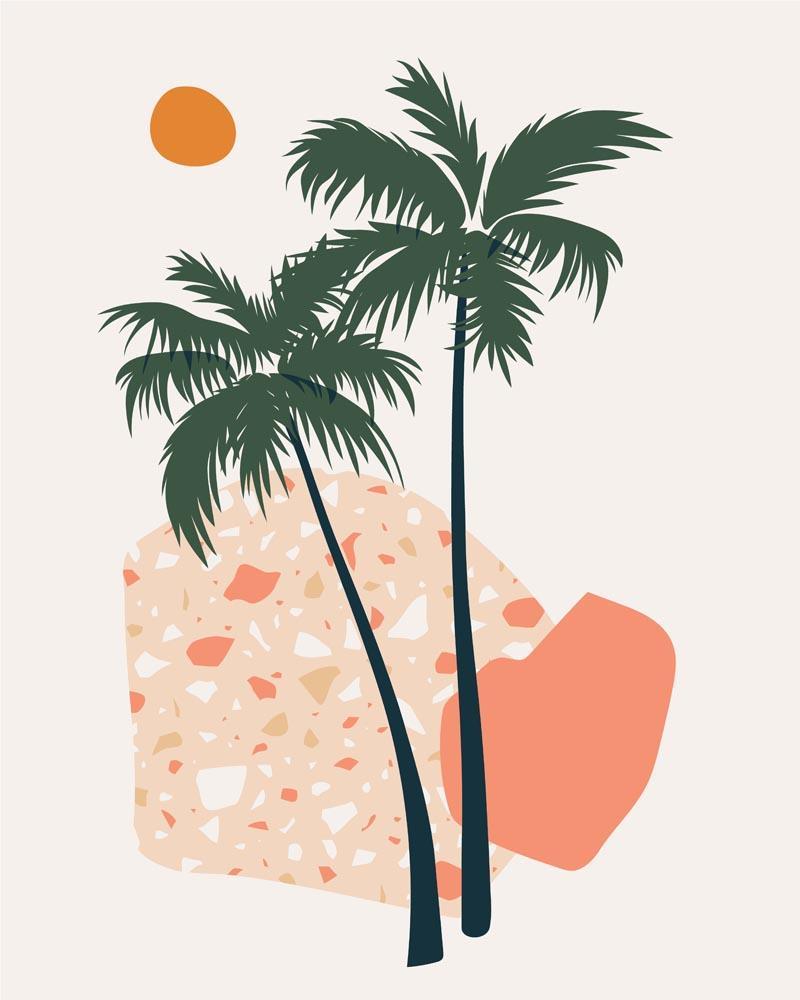 Malen nach Zahlen   Abstraktes Illustration 10