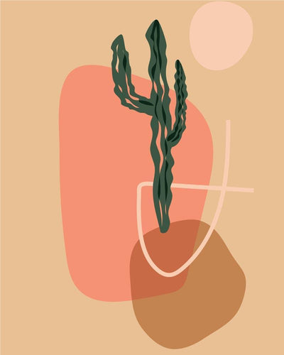 Malen nach Zahlen - Abstraktes Illustration 16