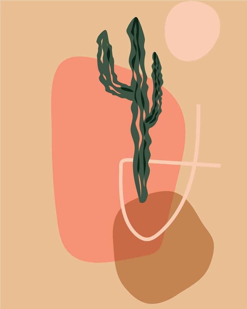 Malen nach Zahlen   Abstraktes Illustration 16