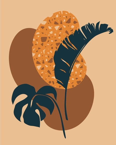 Malen nach Zahlen - Abstraktes Illustration 19