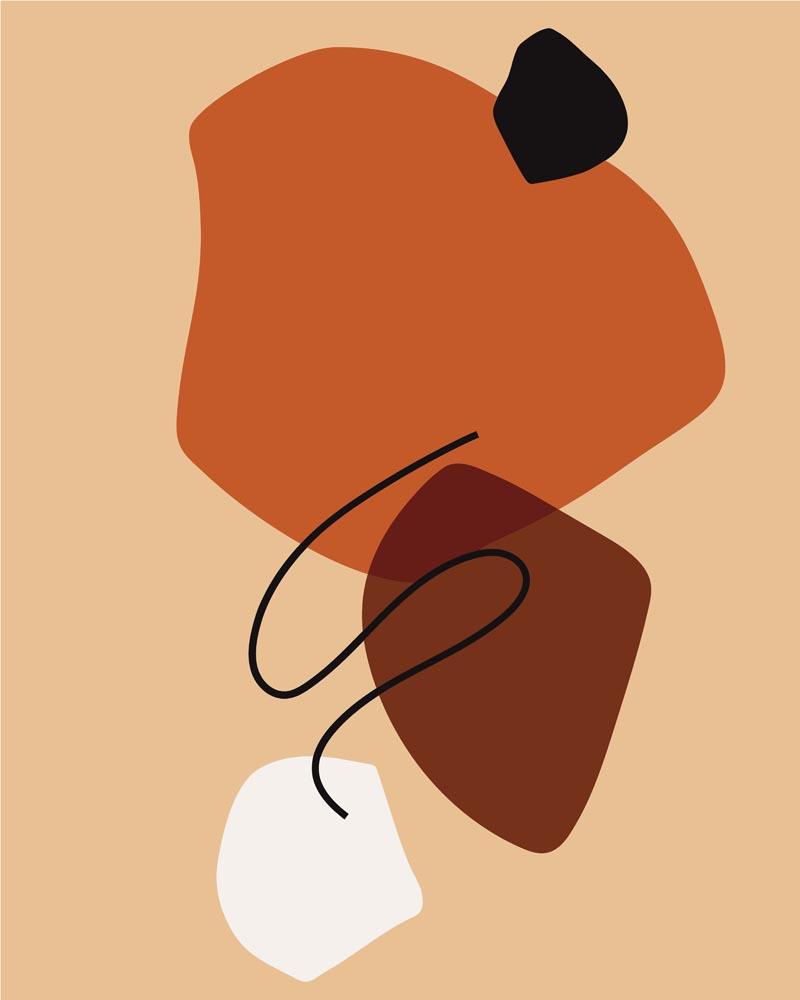 Malen nach Zahlen   Abstraktes Illustration 22