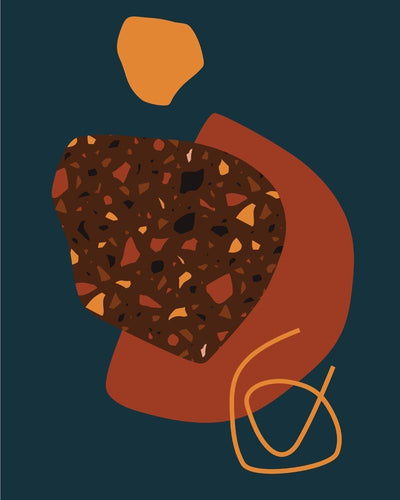 Malen nach Zahlen - Abstraktes Illustration 2