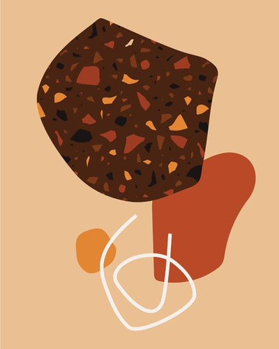 Malen nach Zahlen - Abstraktes Illustration 5