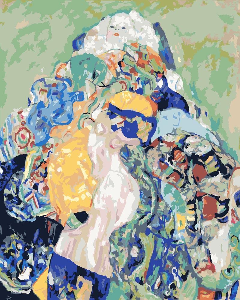 Malen nach Zahlen   Baby (Cradle)   Gustav Klimt