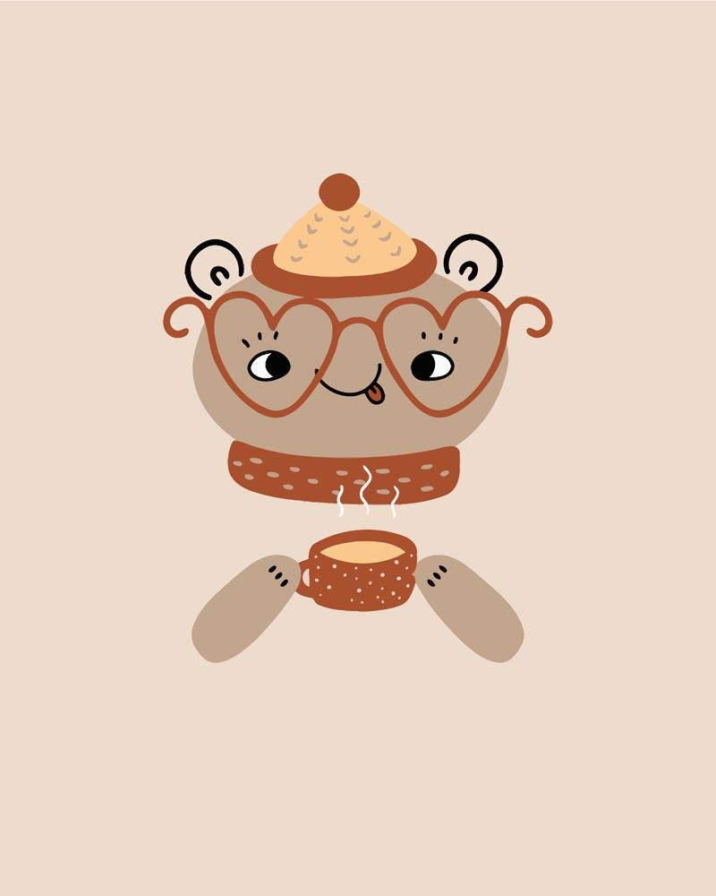 Malen nach Zahlen   Baby Illustration   7