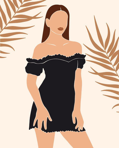Malen nach Zahlen - Boho-Set 4