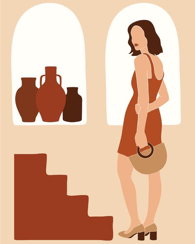 Malen nach Zahlen - Boho-Set 6