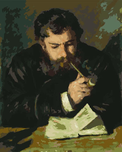Malen nach Zahlen - Claude Monet (1872) von Pierre-Auguste Renoir