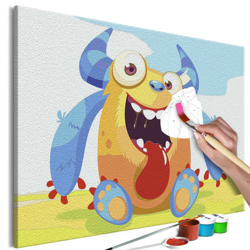 Malen nach Zahlen - Cute Monster