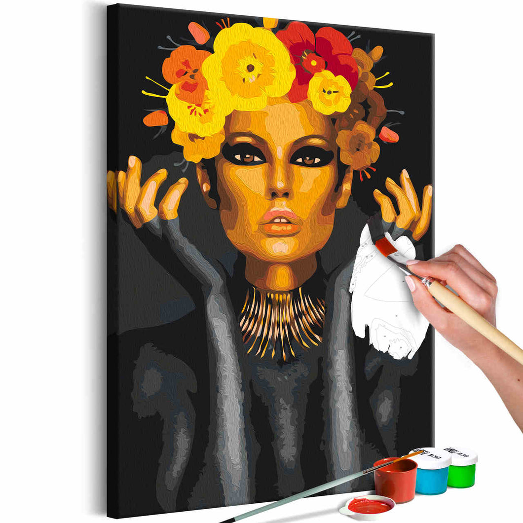 Malen nach Zahlen   Egyptian Goddess