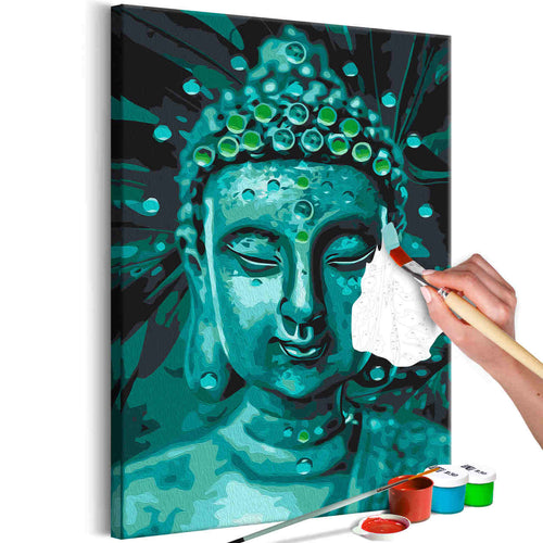 Malen nach Zahlen - Emerald Buddha
