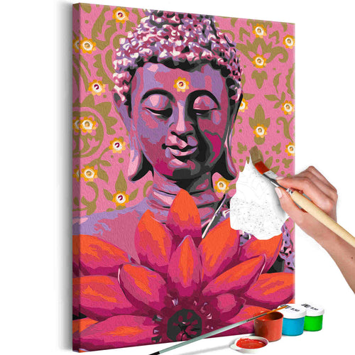 Malen nach Zahlen - Friendly Buddha