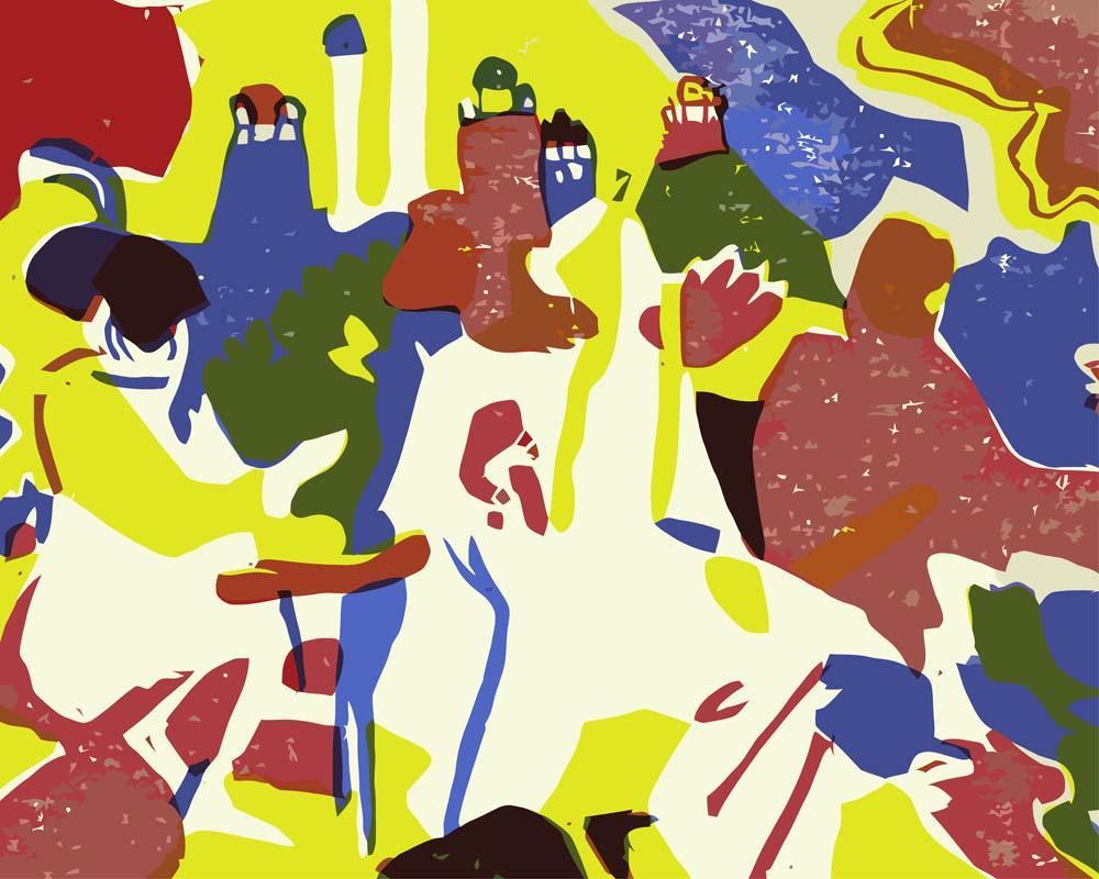 Malen nach Zahlen   Klänge   Wassily Kandinsky