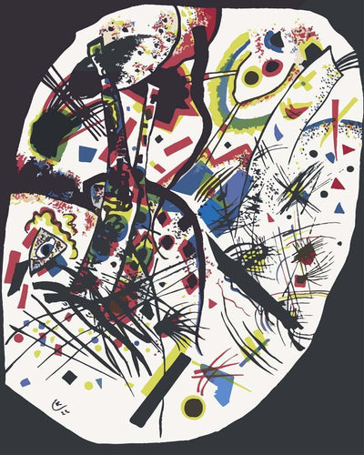 Malen nach Zahlen - Kleine Welten III - Wassily Kandinsky