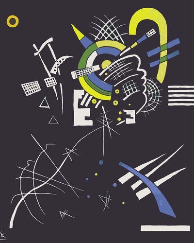 Malen nach Zahlen - Kleine Welten VII - Wassily Kandinsky