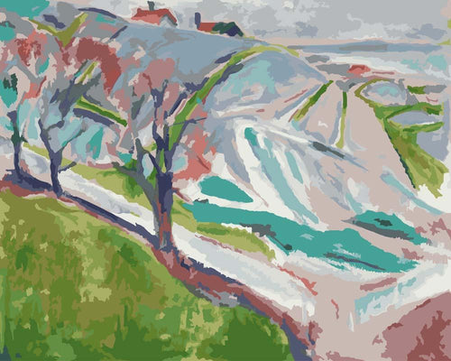 Malen nach Zahlen - Landschaft von Kragero - Edvard Munch