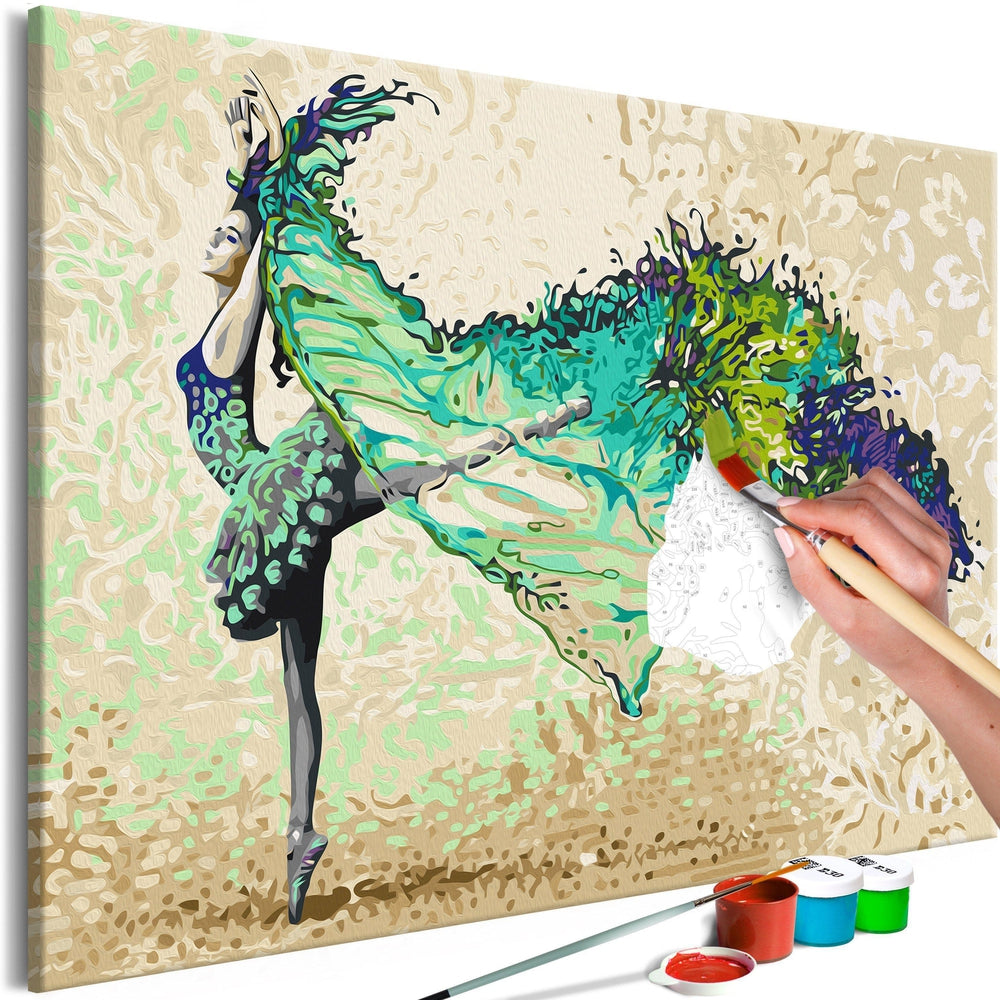 Malen nach Zahlen   Madame Butterfly