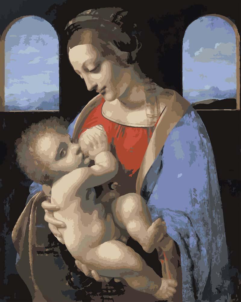 Malen nach Zahlen   Madonna Litta   Leonardo da Vinci