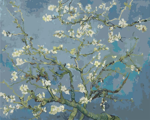 Malen nach Zahlen - Mandelblüte - Vincent van Gogh