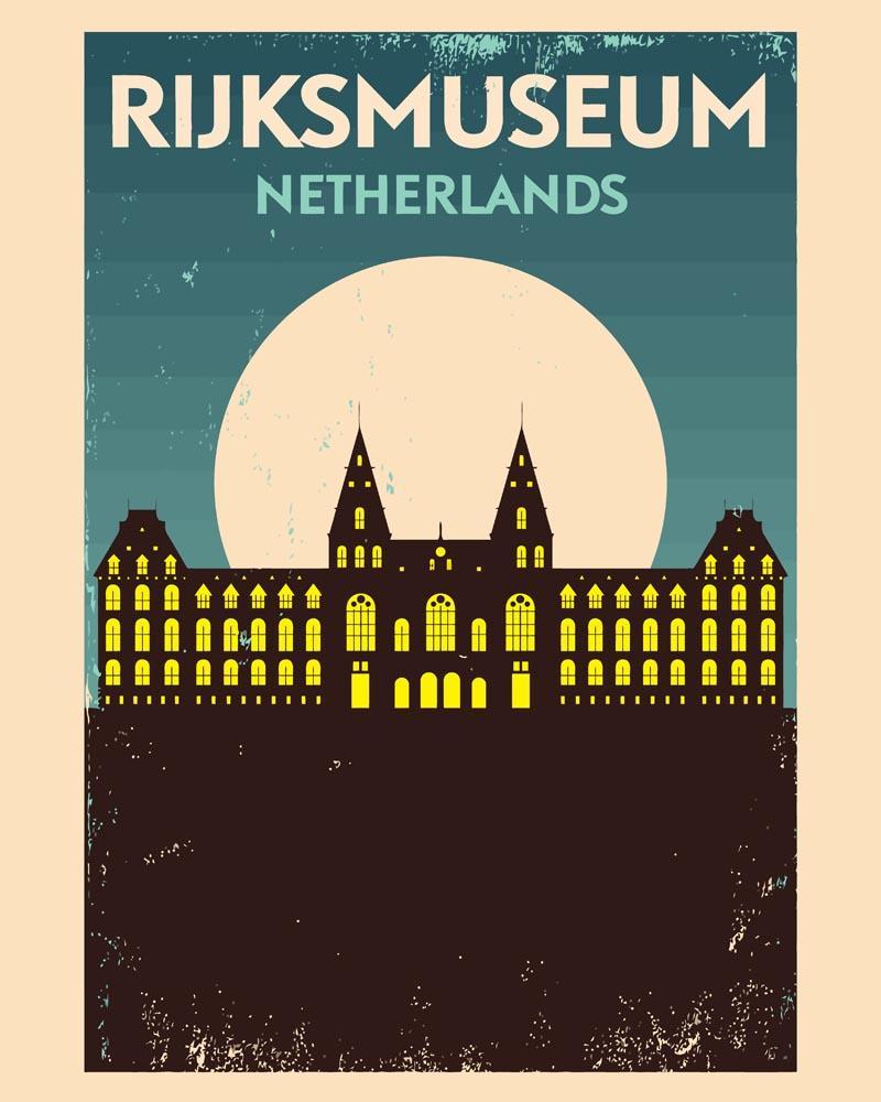 Malen nach Zahlen   Retro   Rijksemuseum