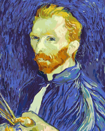 Malen nach Zahlen - Malen nach Zahlen - Self-Portrait - Vincent van Gogh