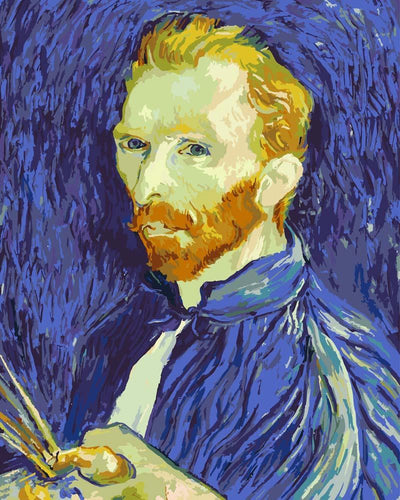 Malen nach Zahlen - Self-Portrait - Vincent van Gogh