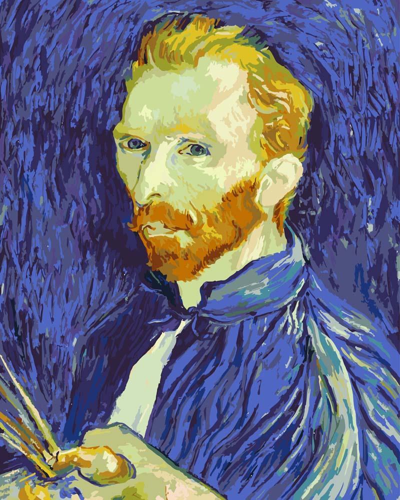 Malen nach Zahlen   Self Portrait   Vincent van Gogh