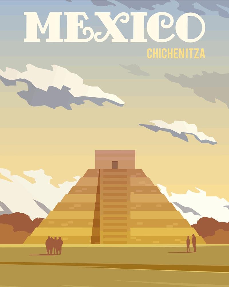 Malen nach Zahlen   Travel   Mexiko