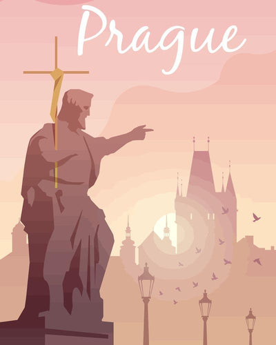 Malen nach Zahlen - Travel - Prag
