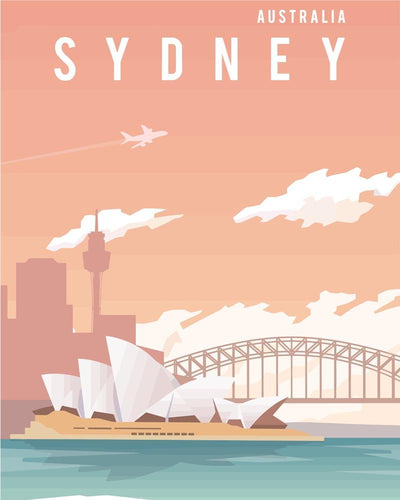 Malen nach Zahlen - Travel - Sydney