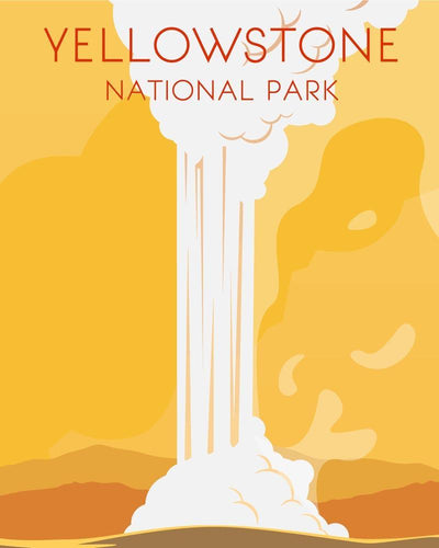 Malen nach Zahlen - Travel - Yellowstone