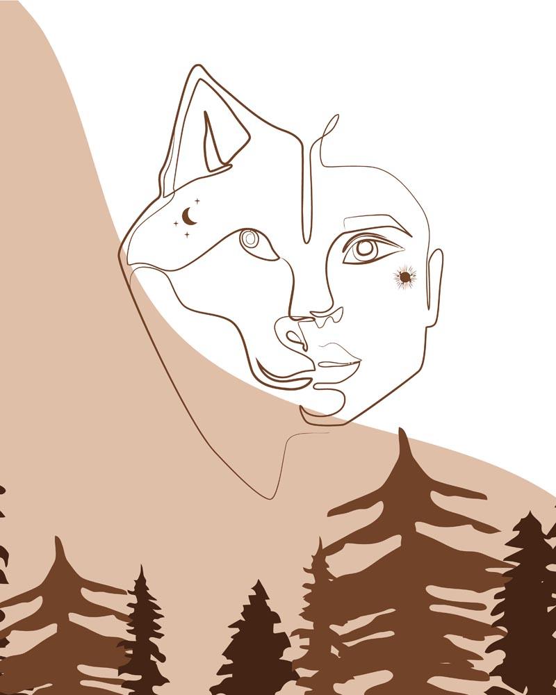 Malen nach Zahlen   Wilder Wald 37