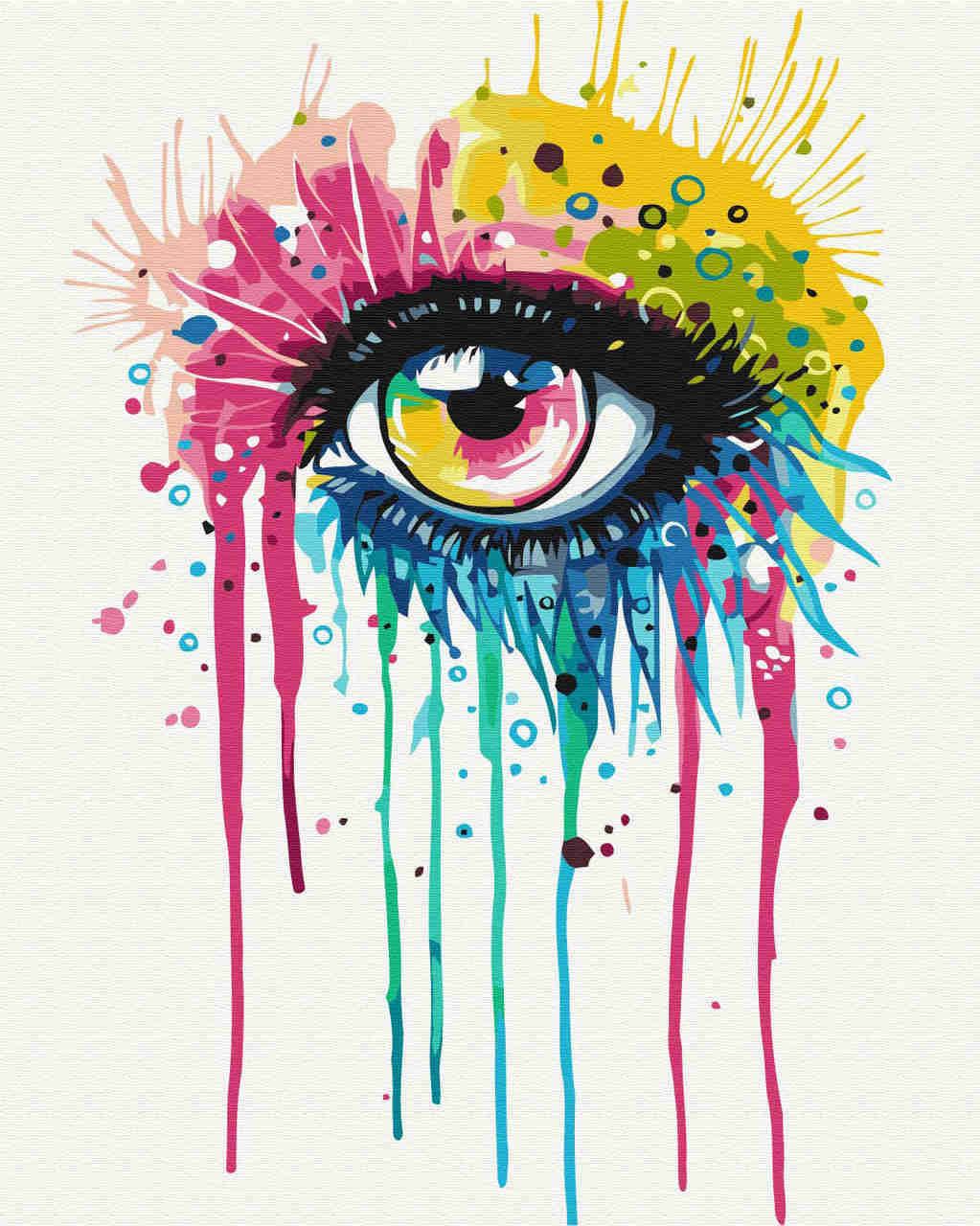 Malen nach Zahlen   rainbow   by Pixie Cold