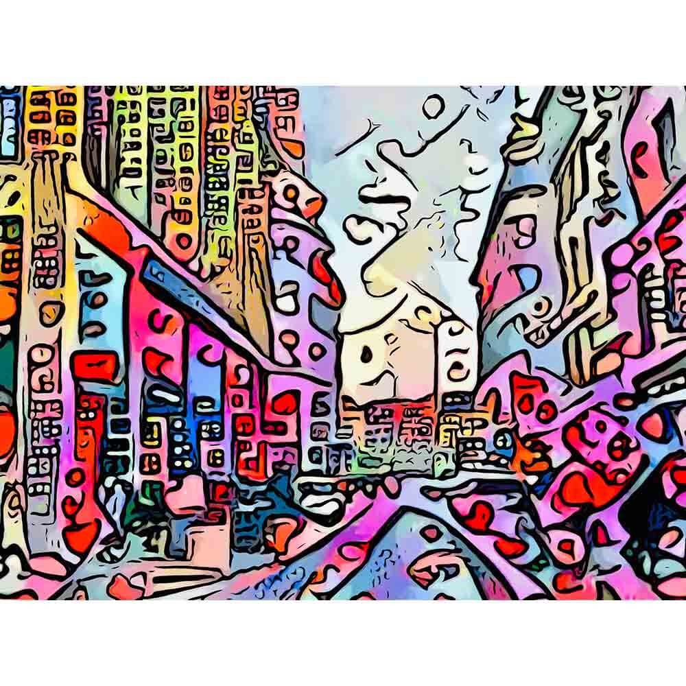 Malen nach Zahlen   Malen nach Zahlen   BIG APPLE   Motiv 2   Artist's Edition   by zamart