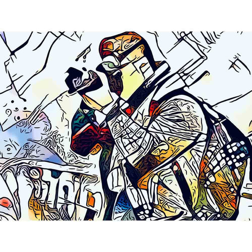 Malen nach Zahlen - Auf Motivsuche 3 - Artist's Kandinsky Edition - by zamart