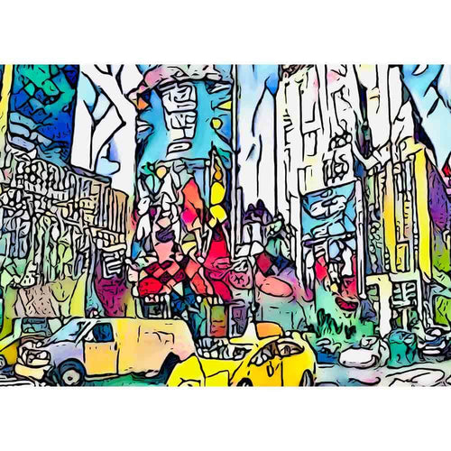 Malen nach Zahlen - BIG APPLE - Motiv 7 - Artist's Edition - by zamart