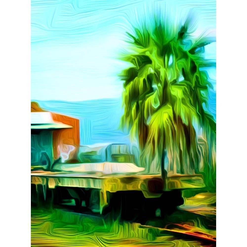 Malen nach Zahlen   Güterbahnhof in Afrika   Artist's Edition   by zamart