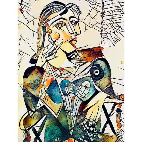 Malen nach Zahlen - Hommage an Picasso - Artist's Edition - by zamart