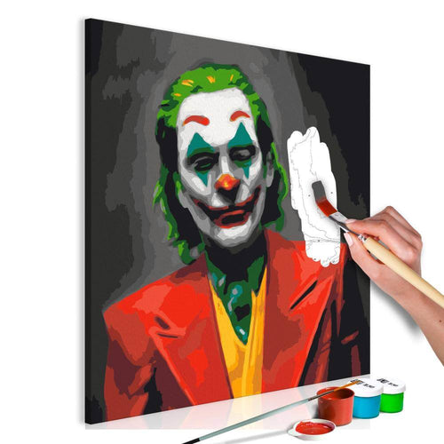 Malen nach Zahlen - Clown J.