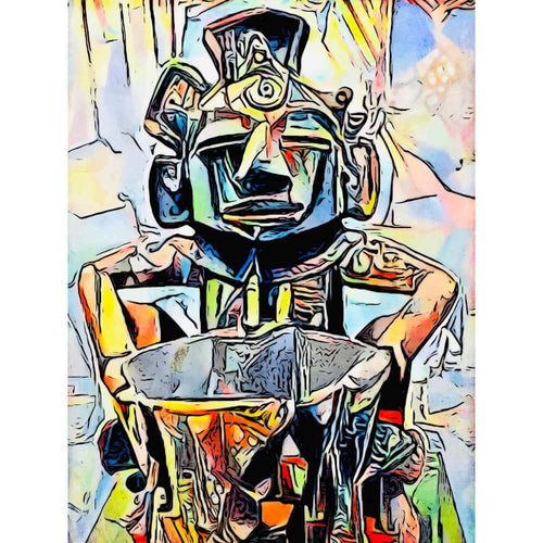 Malen nach Zahlen - Mayas Motiv 1 - Artist's Edition - by zamart