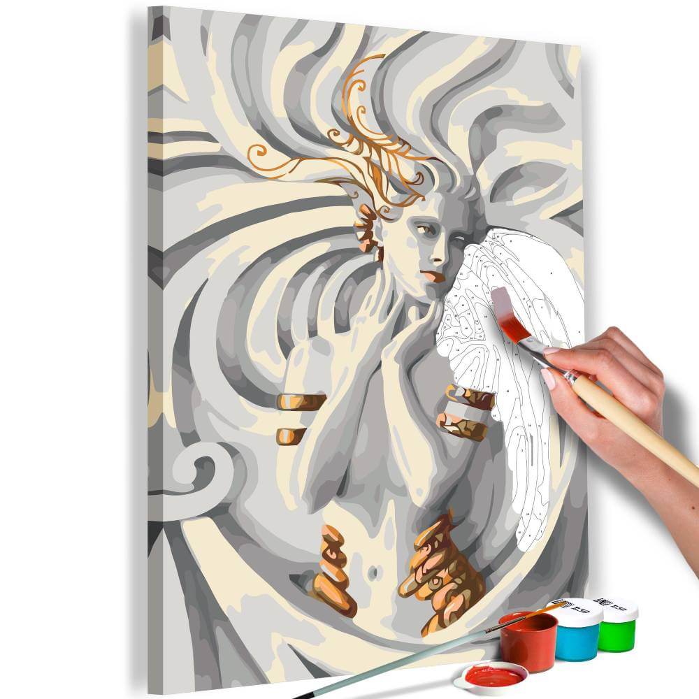 malen nach zahlen medusa 3d