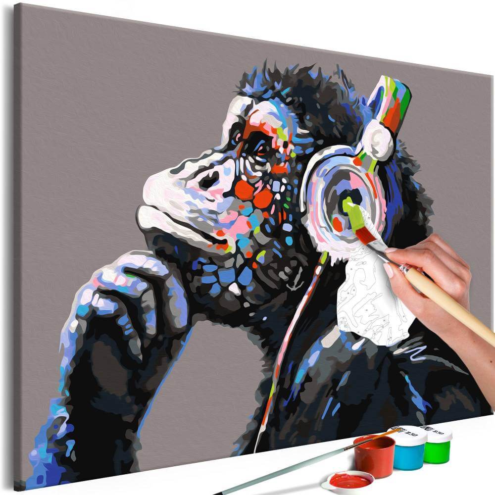 Malen nach Zahlen   Musical Monkey